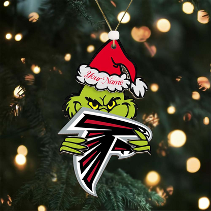 AF NFL x Grin Christmas Ornament DDT HLP