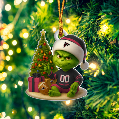 AF NFL x Grinch Premium Ornament DDT NTL