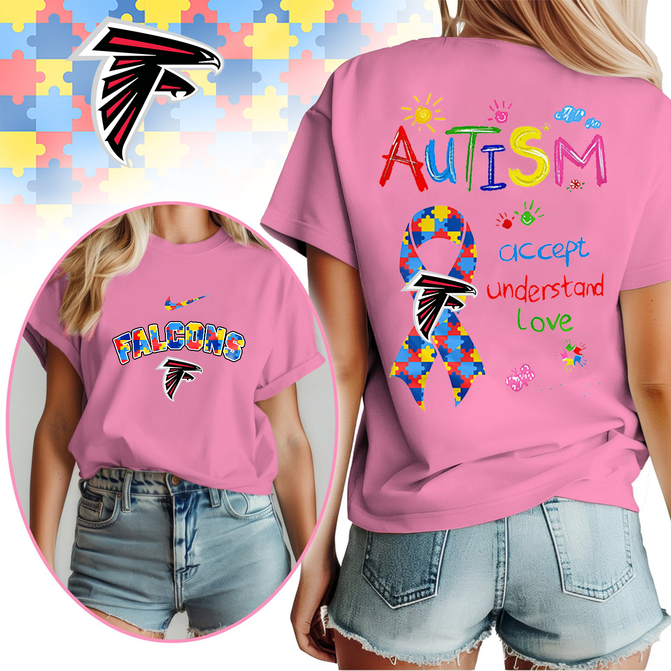 AF Premium Autism Awareness 3D Shirt DDT TTV