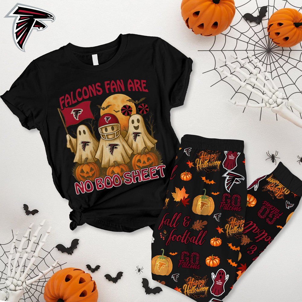 AF Premium NFL Halloween Pajamas Set DDT NTL