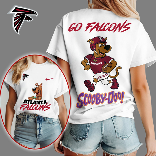 AF Premium NFL Scooby-Doo Fan Women‘s Shirt DDT CTND
