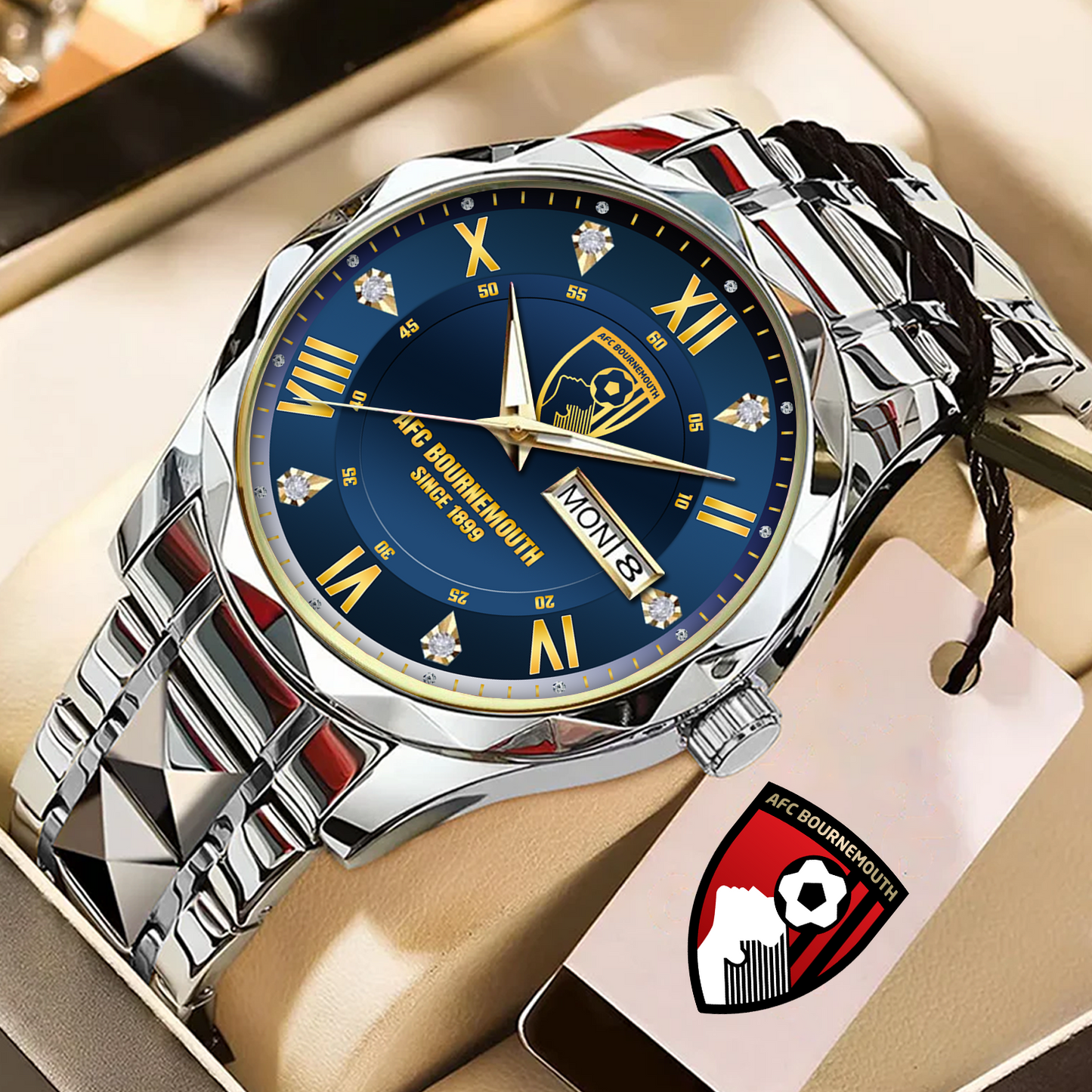 AFC Alloy Luxury Quartz Watch DATND TANTD