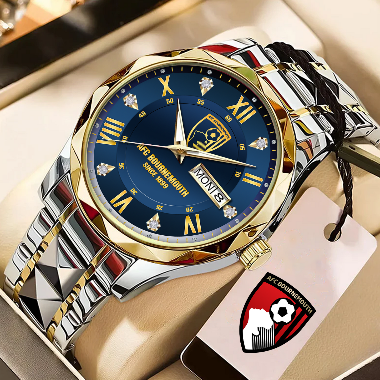 AFC Alloy Luxury Quartz Watch DATND TANTD