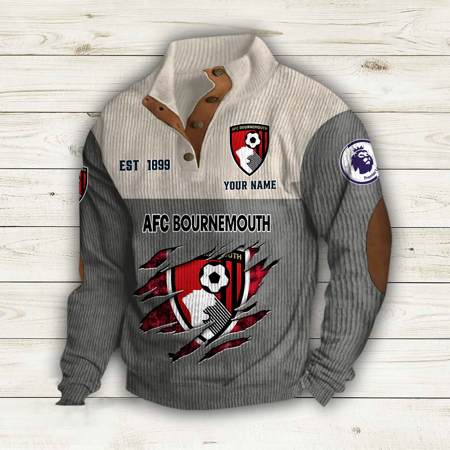 AFC x EPL Double Breasted Stand Collar Hoodies DATND TANTD