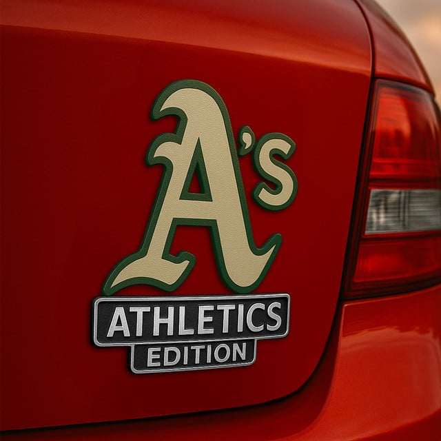 AL Premium 3D Car Name Badge DDT TTV