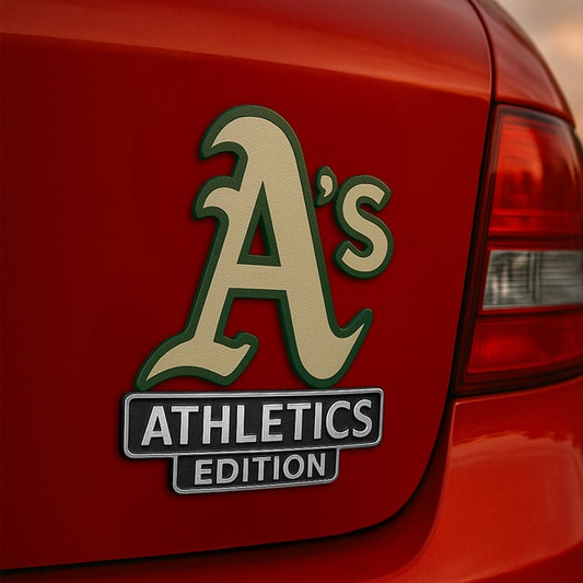 AL Premium 3D Car Name Badge DDT TTV