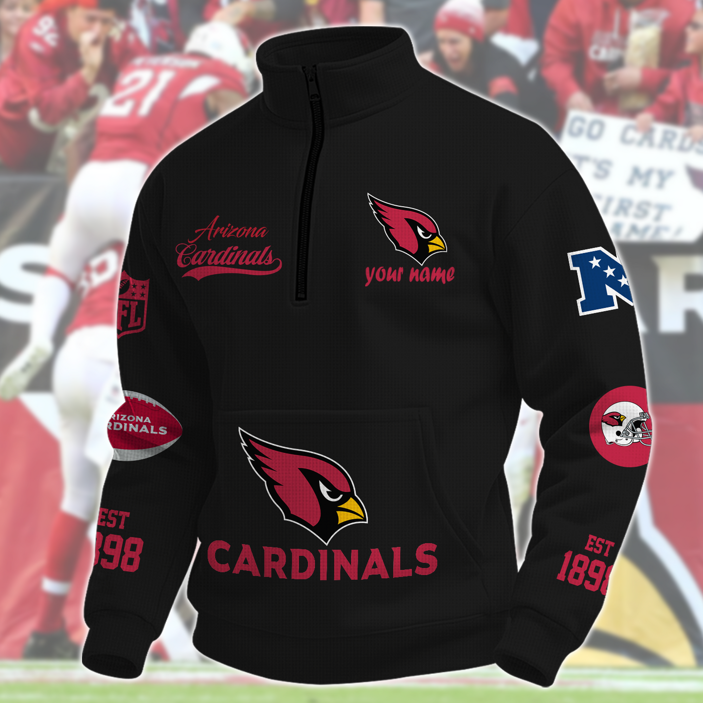 ARI  x NFL Quarter-Zip Sweatshirt DatND DVT