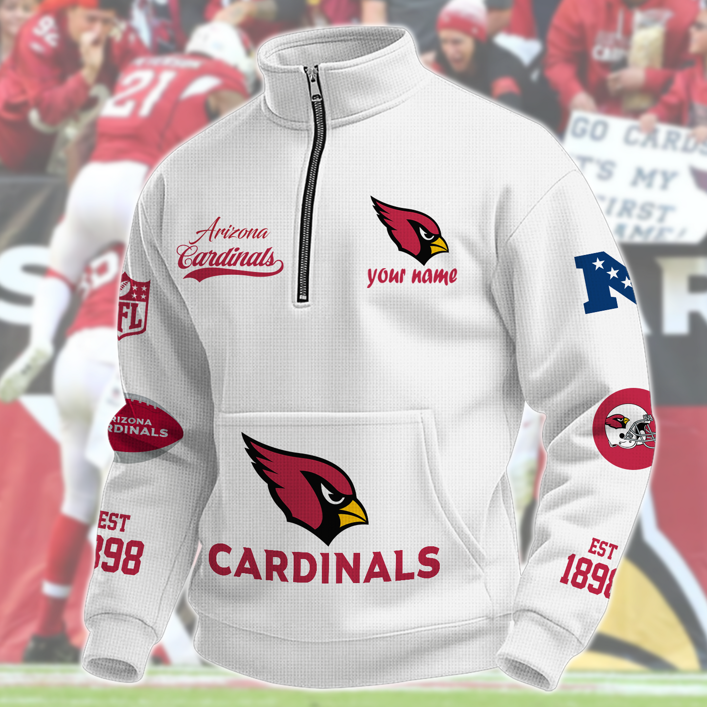 ARI  x NFL Quarter-Zip Sweatshirt DatND DVT