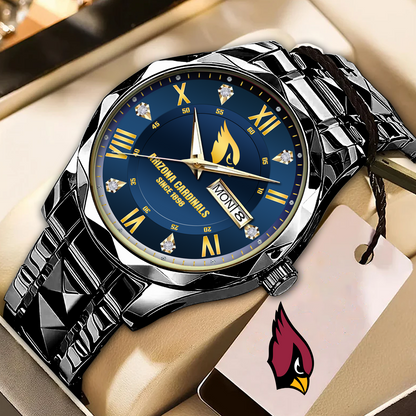 ARI x NFL Alloy Luxury Quartz Watch DATND TANTD