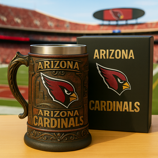 ARI x NFL Collectible Beer Stein DATND TANTD