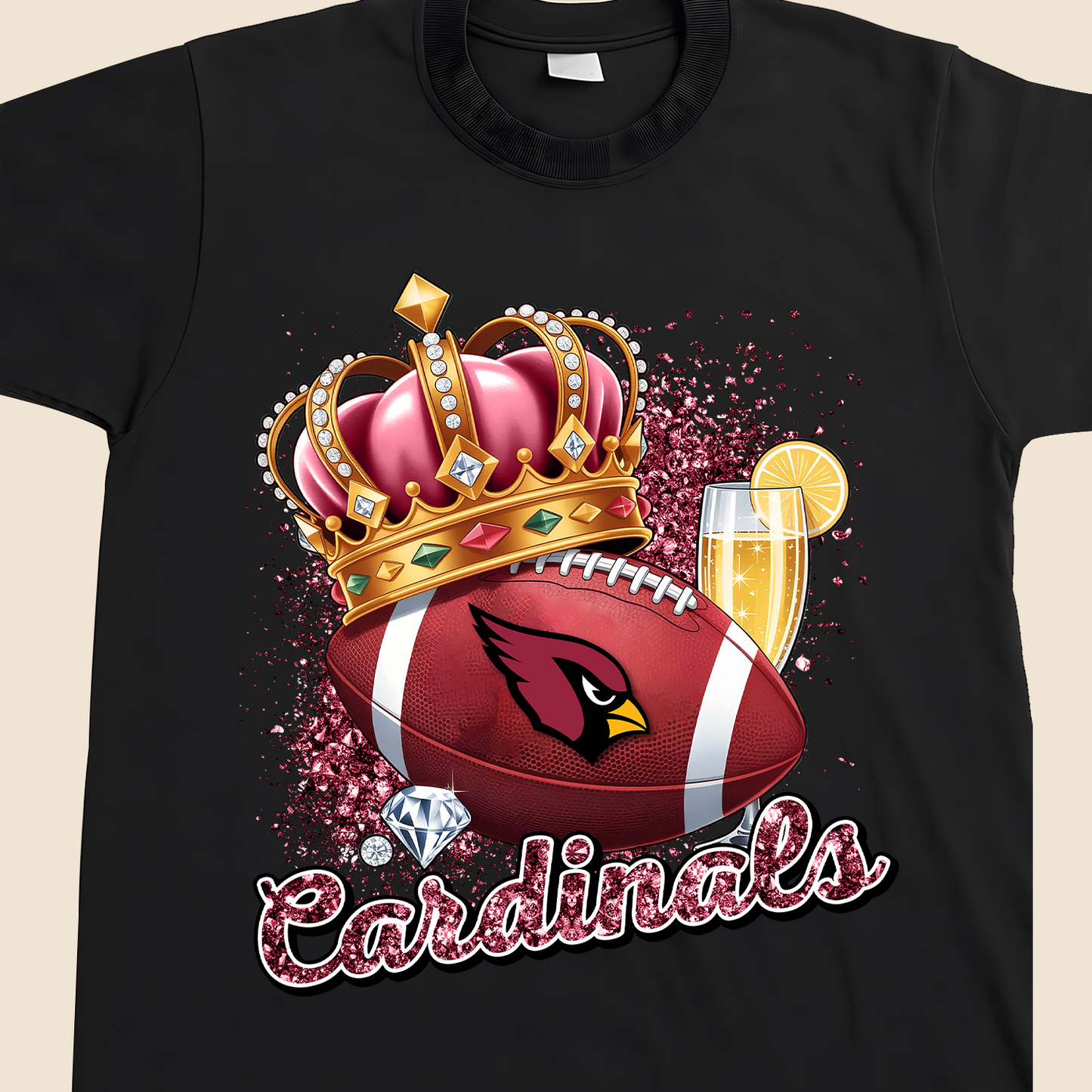 ARI x NFL Crowns Diamond T-Shirt DATND TANTD