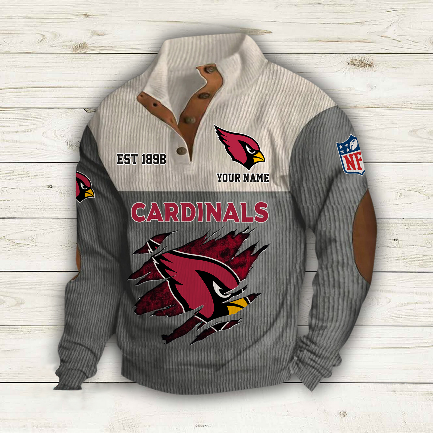 ARI x NFL Custom Name Sport Sweatshirt DatND DVT