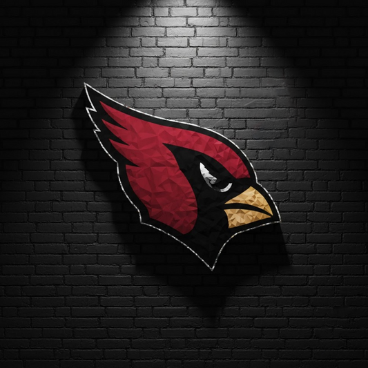 ARI X NFL Diamond Crystal Wall Art DatND DVT