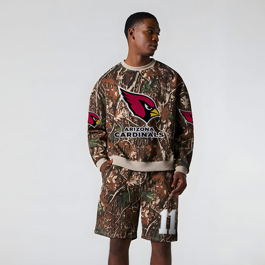 ARI x NFL Football Full Set Long Sweatshirt And Short Pants DATND TANTD