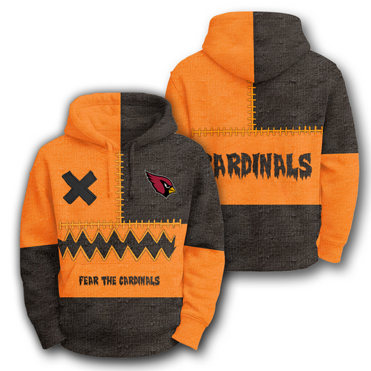 ARI x NFL Premium 3D Hoodie Shirt Halloween DatND DVT