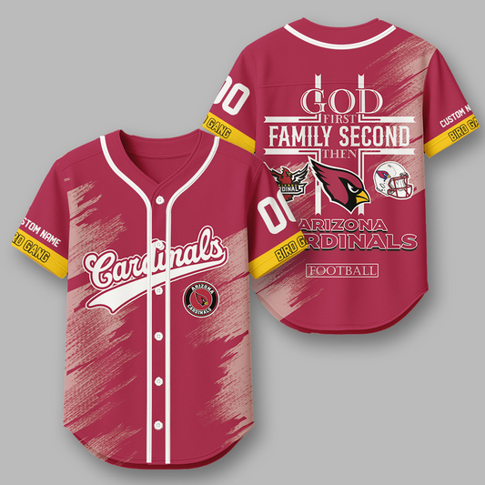 ARI x NFL Premium NFL Baseball Jersey DATND TANTD