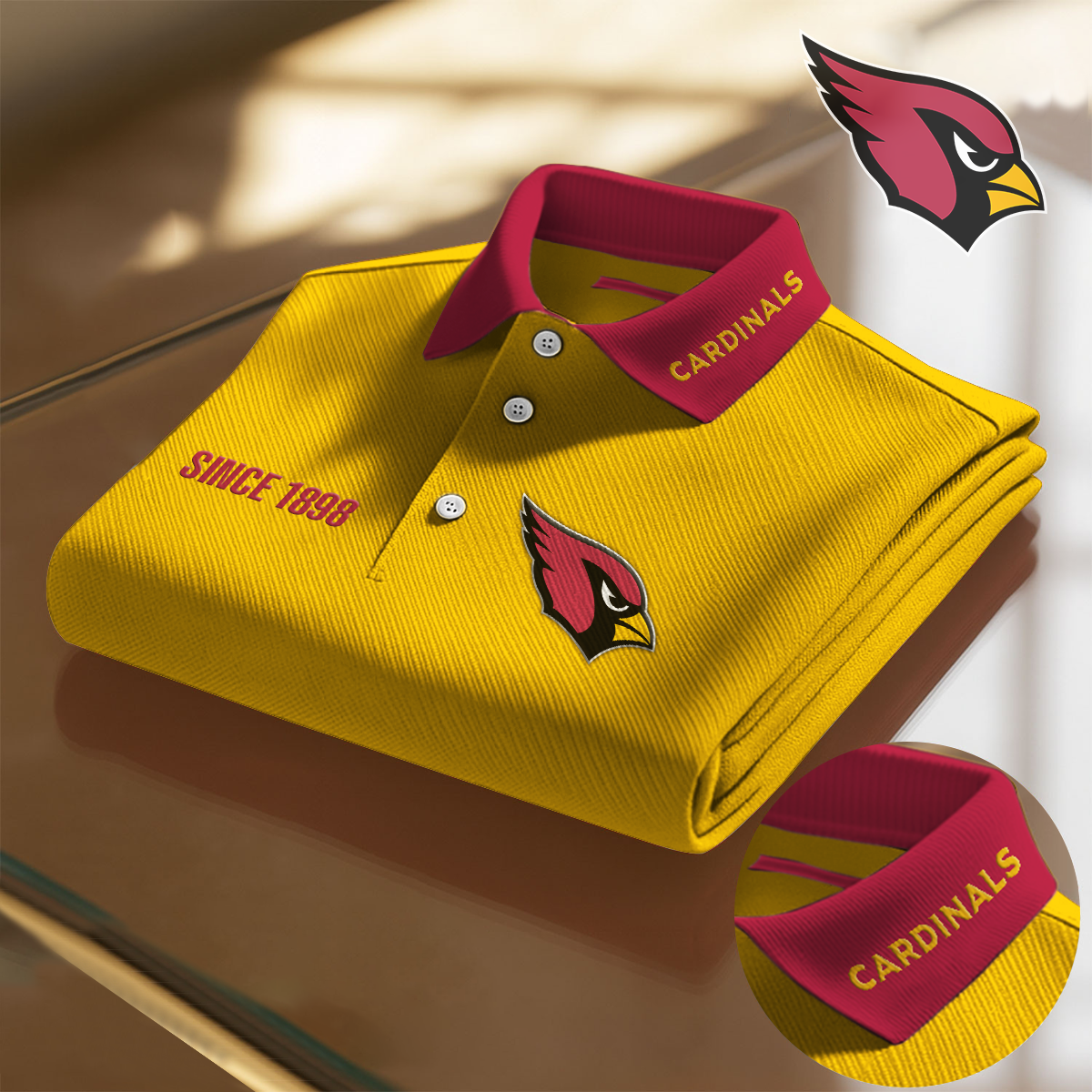 ARI x NFL Premium Polo Shirt  DatND DVT