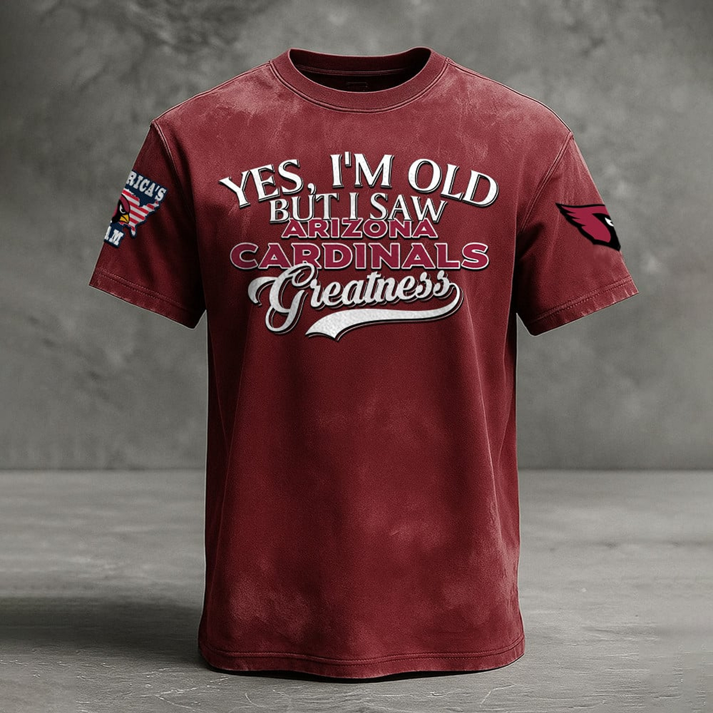 ARI X NFL Retro Style Shirt V1 NAK NHT