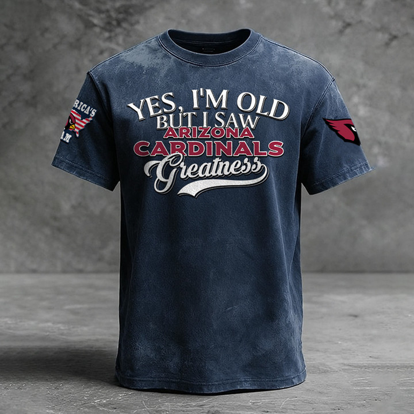 ARI X NFL Retro Style Shirt V1 NAK NHT