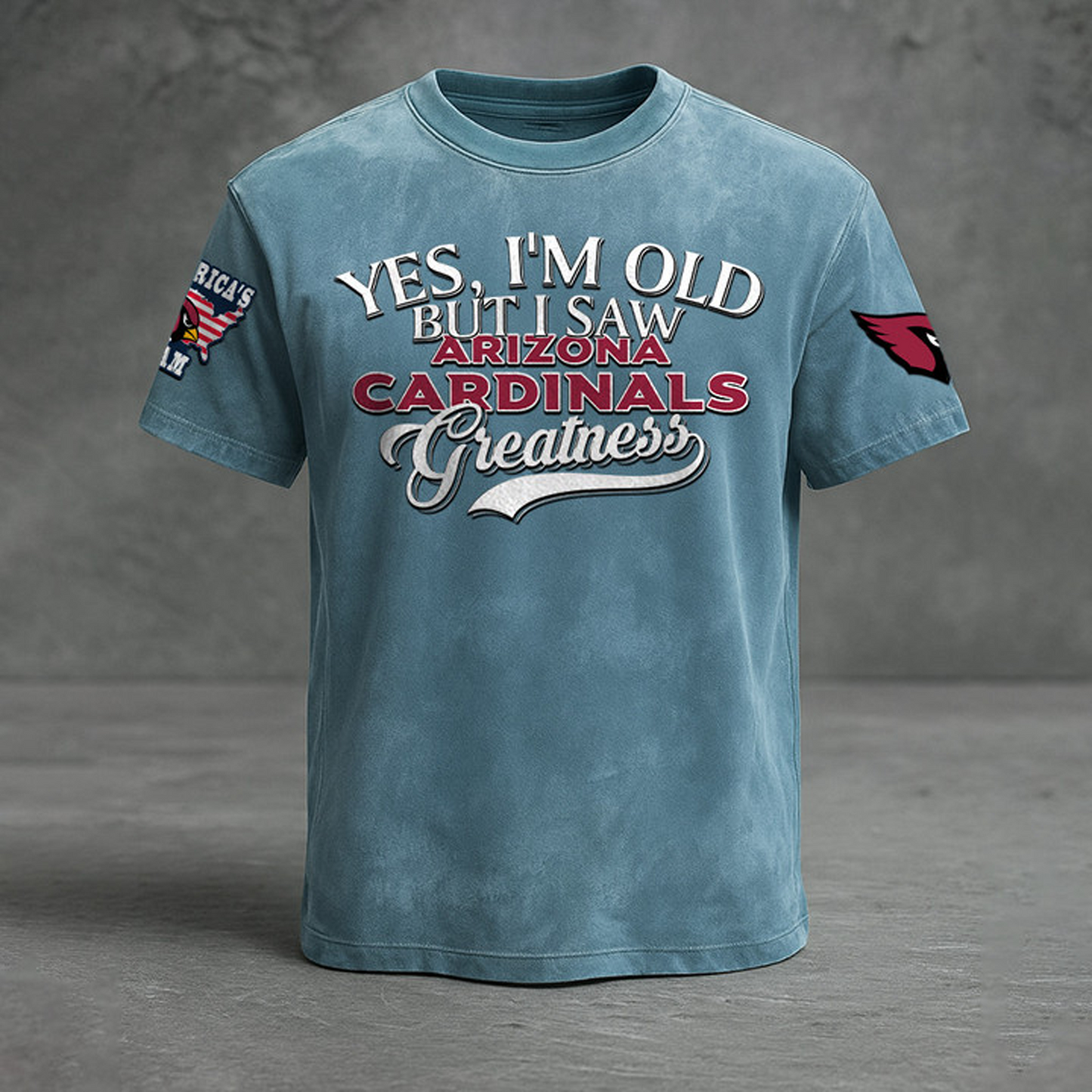 ARI X NFL Retro Style Shirt V1 NAK NHT