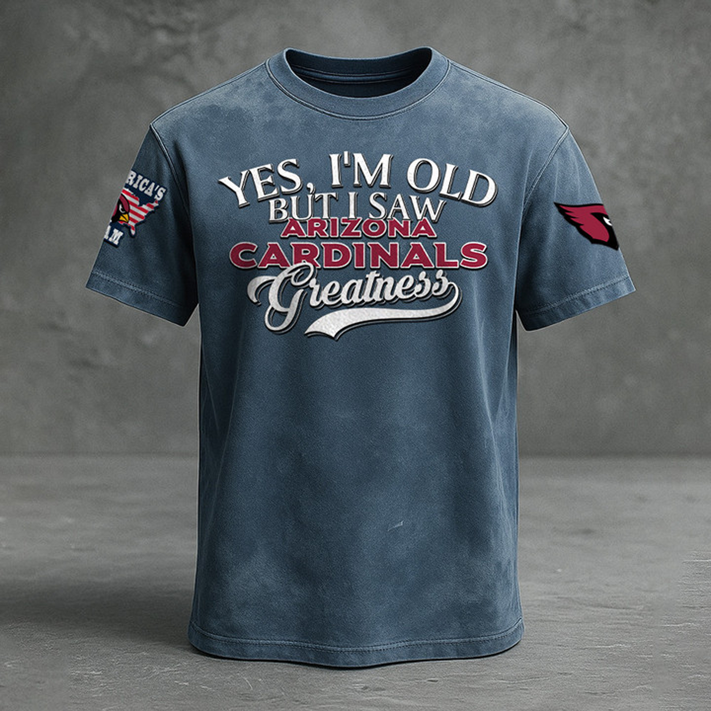 ARI X NFL Retro Style Shirt V1 NAK NHT