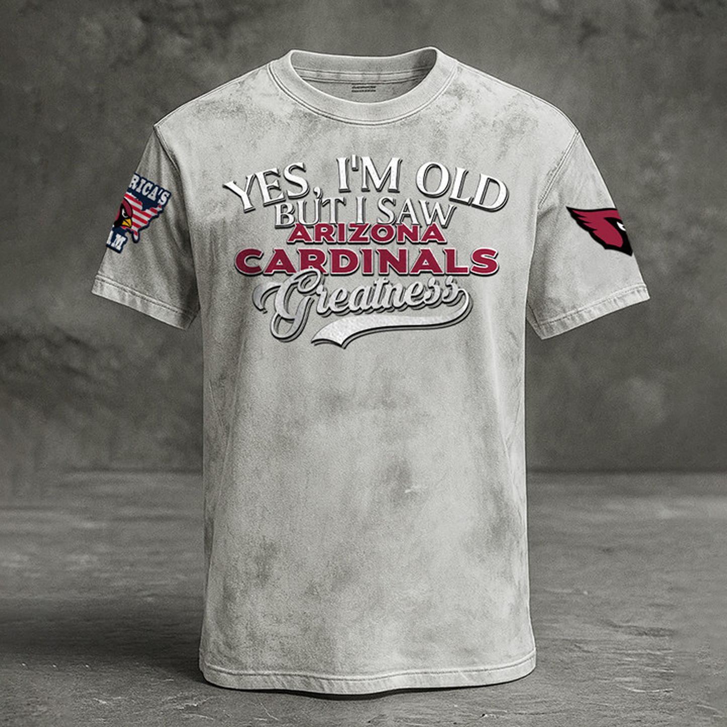 ARI X NFL Retro Style Shirt V1 NAK NHT