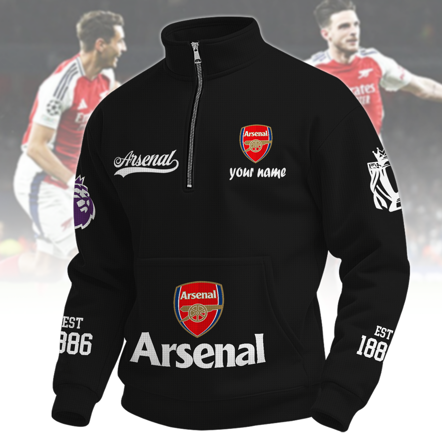 ARS x EPL Quarter-Zip Sweatshirt DatND DVT