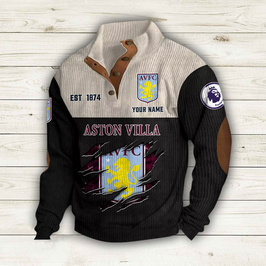 AST x EPL Double Breasted Stand Collar Hoodies DATND TANTD