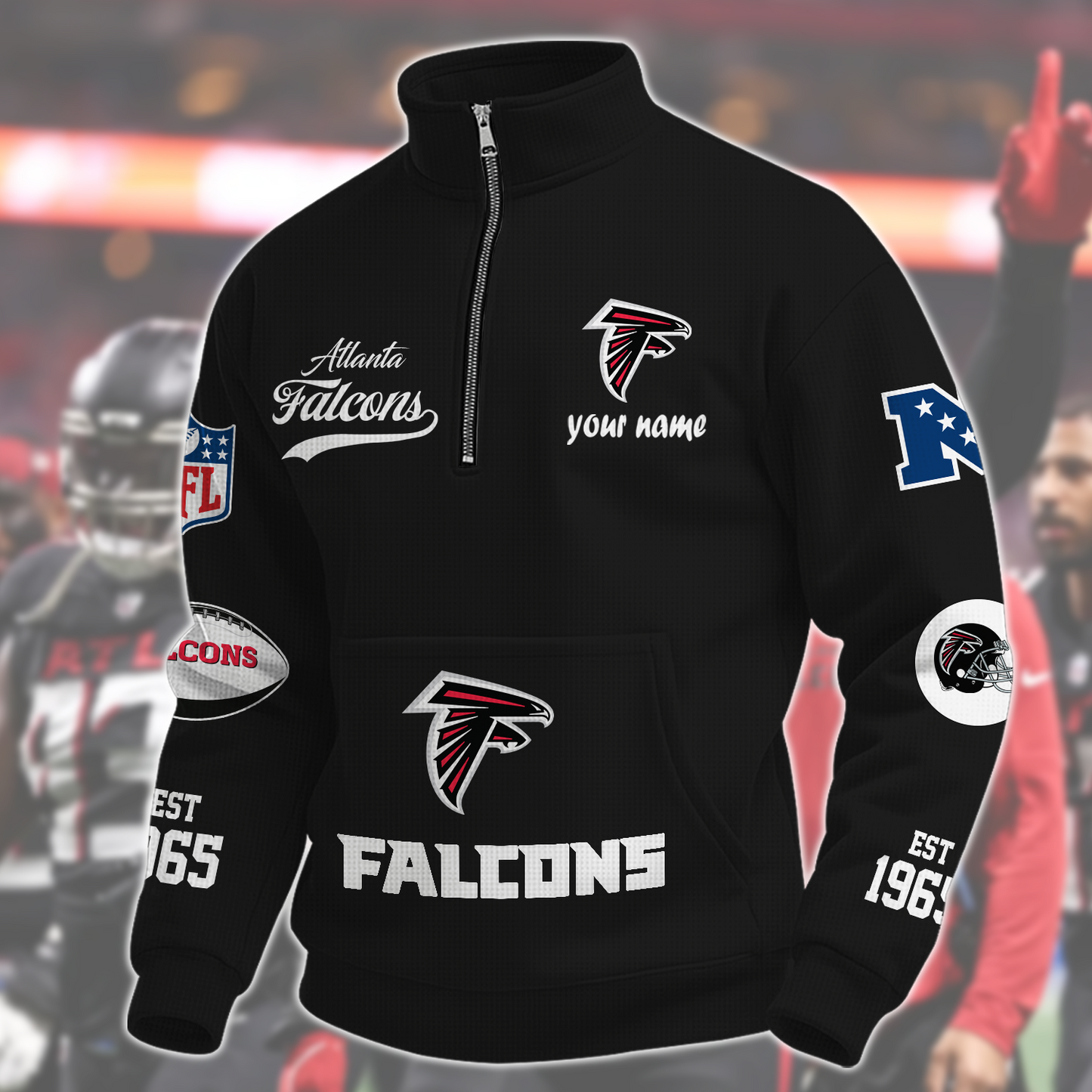 ATL  x NFL Quarter-Zip Sweatshirt DatND DVT