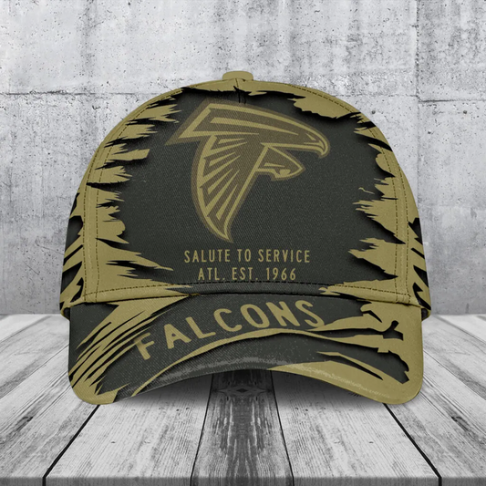 ATL x NFL 2025 Salute to Service Classic Cap DATND TANTD