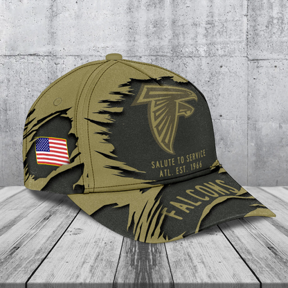 ATL x NFL 2025 Salute to Service Classic Cap DATND TANTD