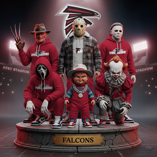 ATL x NFL Acrylic Block Plaque For Fan DATND TANTD