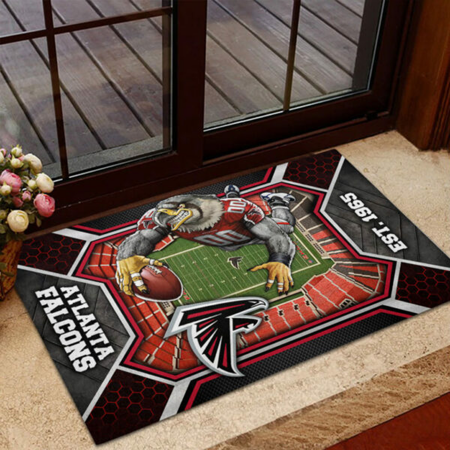 ATL x NFL Custom Doormat DATND TANTD