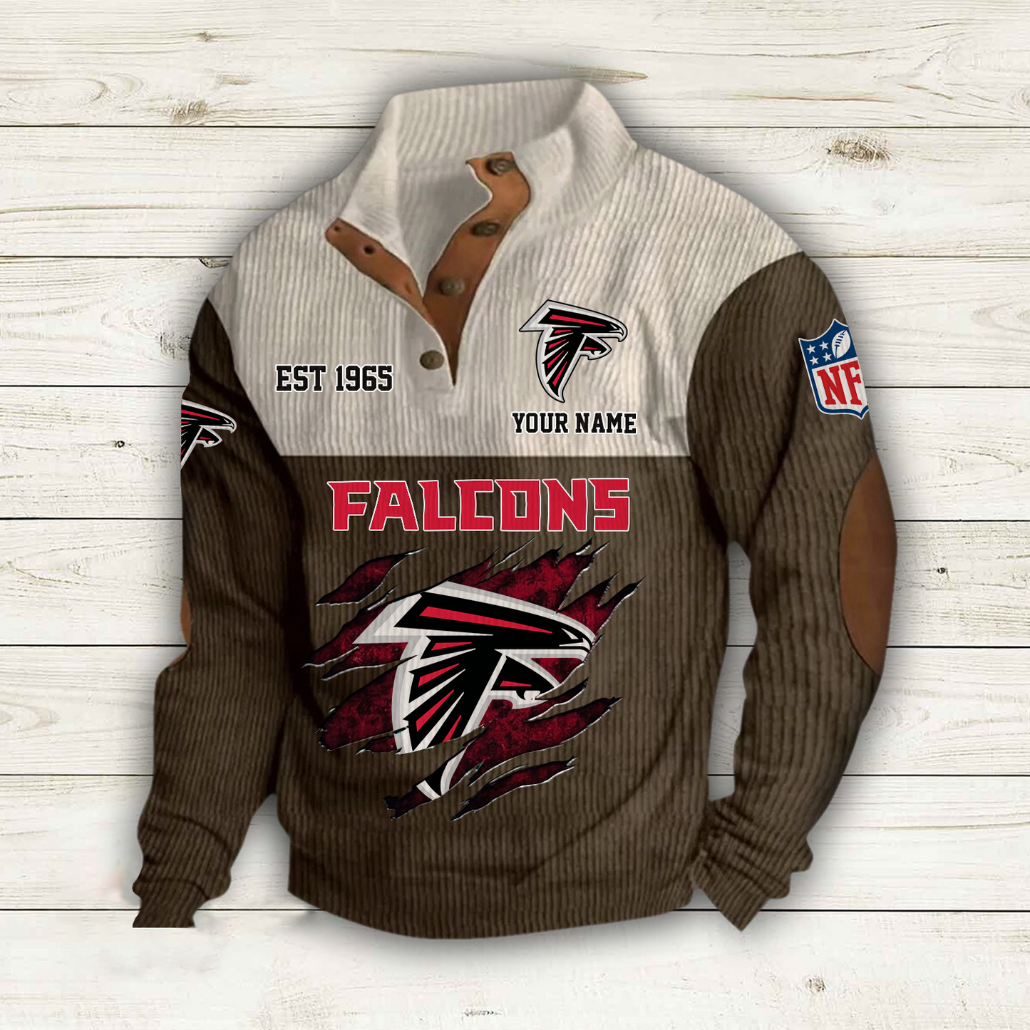 ATL x NFL Custom Name Sport Sweatshirt DatND DVT