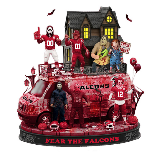 ATL x NFL Halloween Acrylic Plaque DATND TANTD