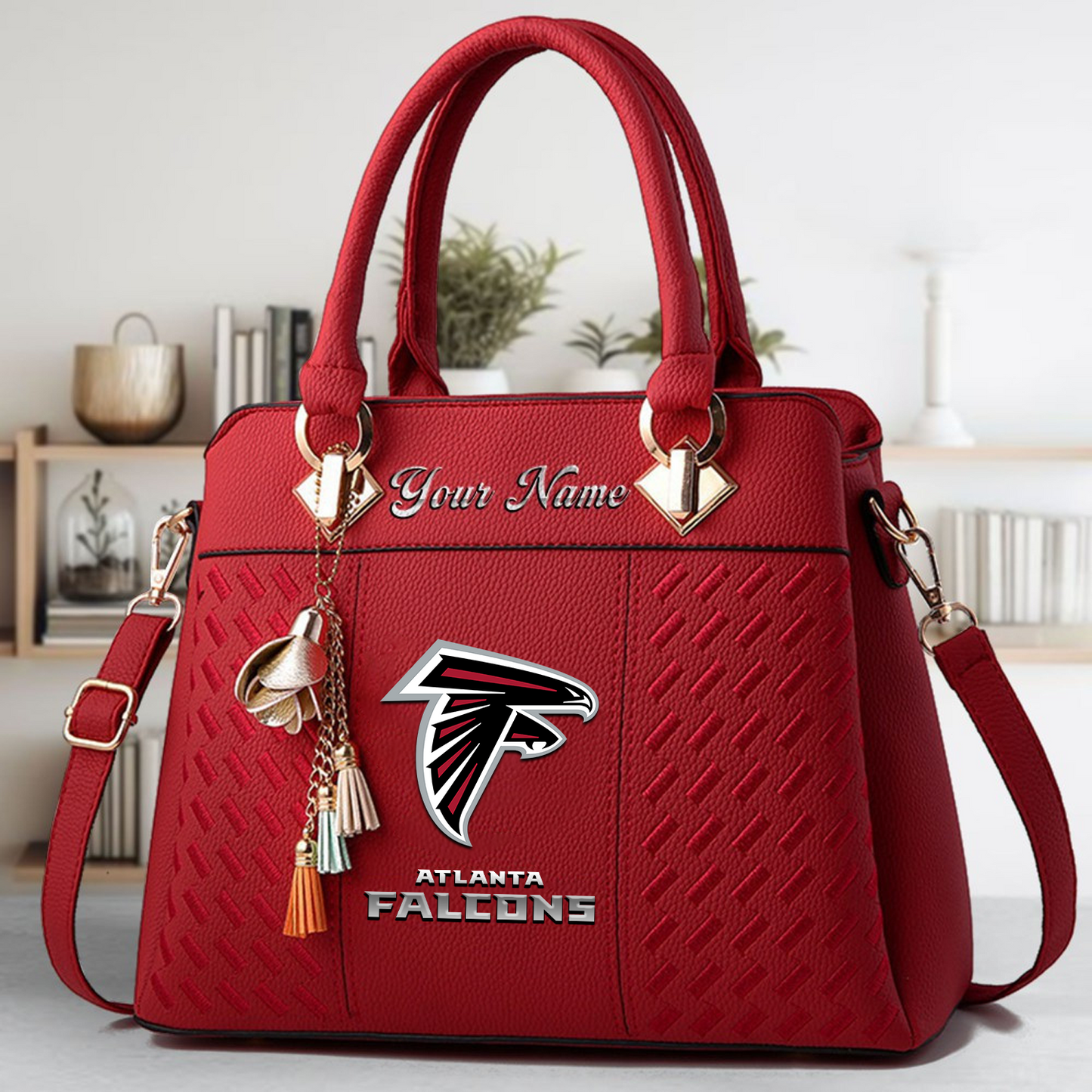 ATL x NFL Leather Bag DATND TANTD