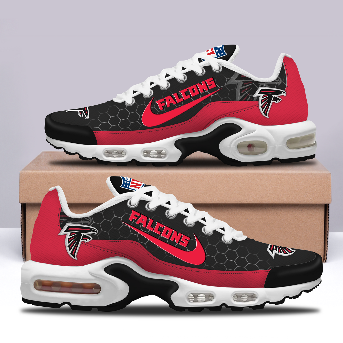 ATL x NFL Personalized Air Cushion Sports Shoes DatND DVT