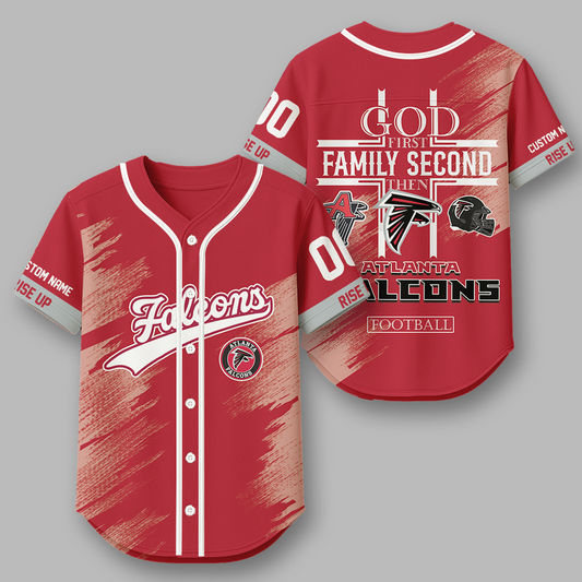 ATL x NFL Premium NFL Baseball Jersey DATND TANTD