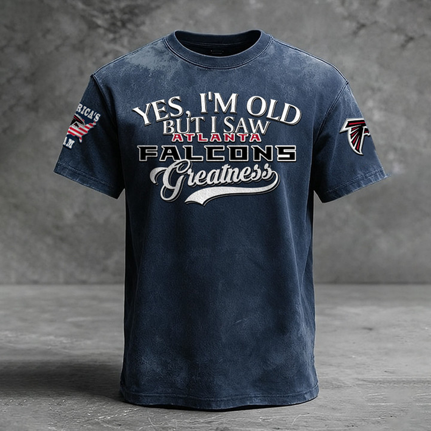 ATL X NFL Retro Style Shirt V1 NAK NHT