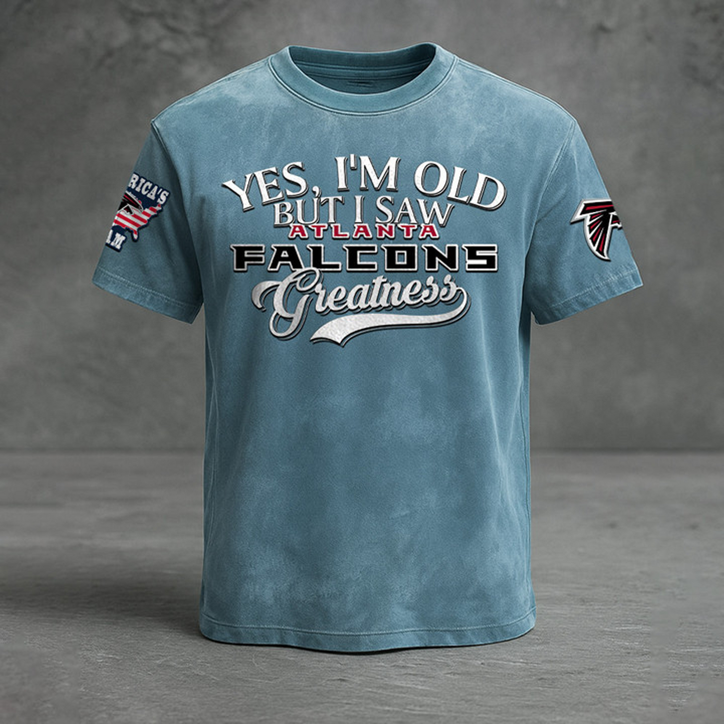 ATL X NFL Retro Style Shirt V1 NAK NHT