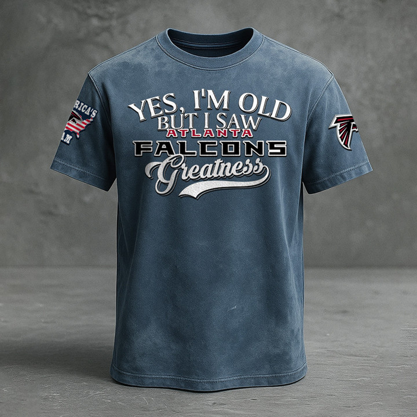 ATL X NFL Retro Style Shirt V1 NAK NHT