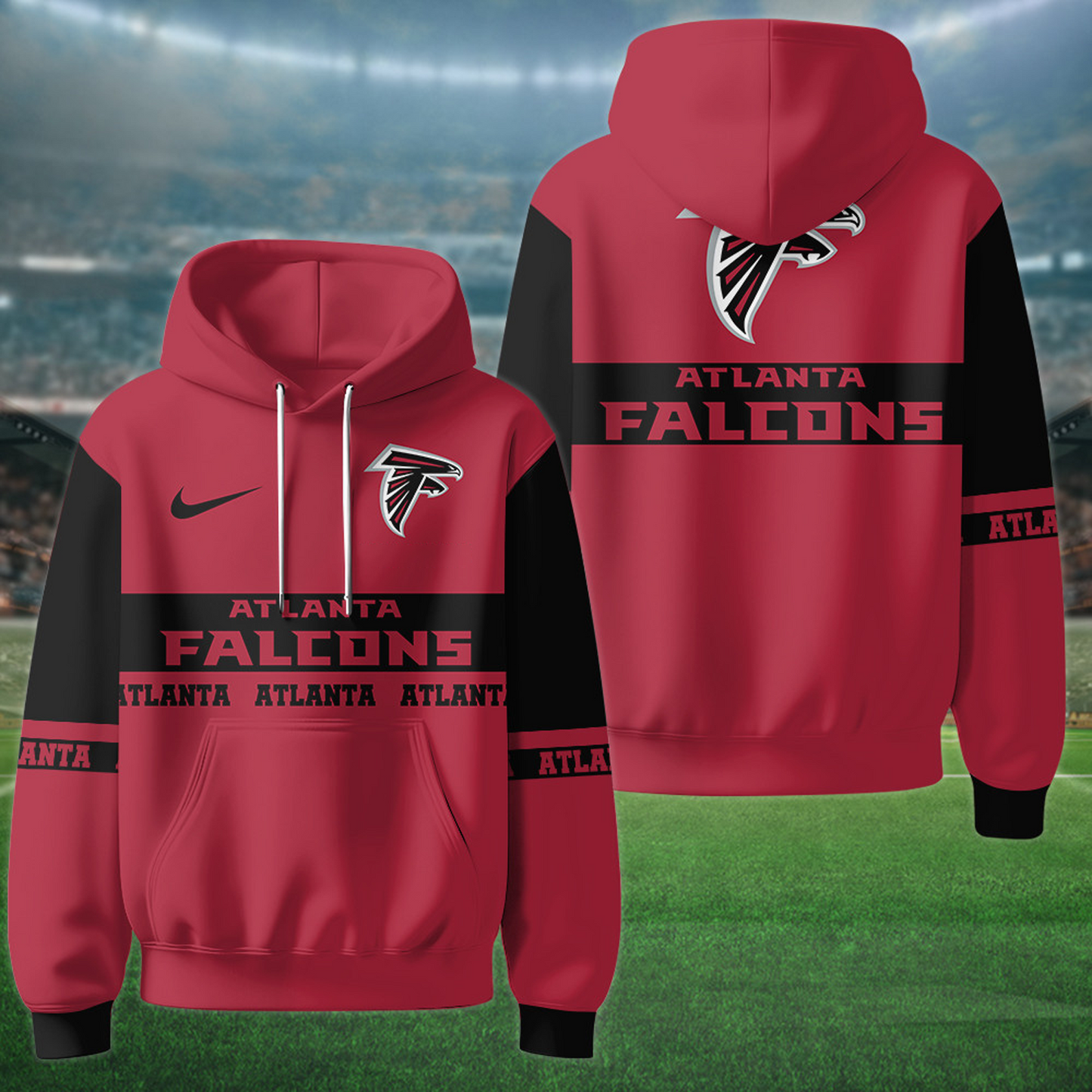 ATL x NFL Special Hoodie New Style Personalized Gifts For Fan DATND TANTD