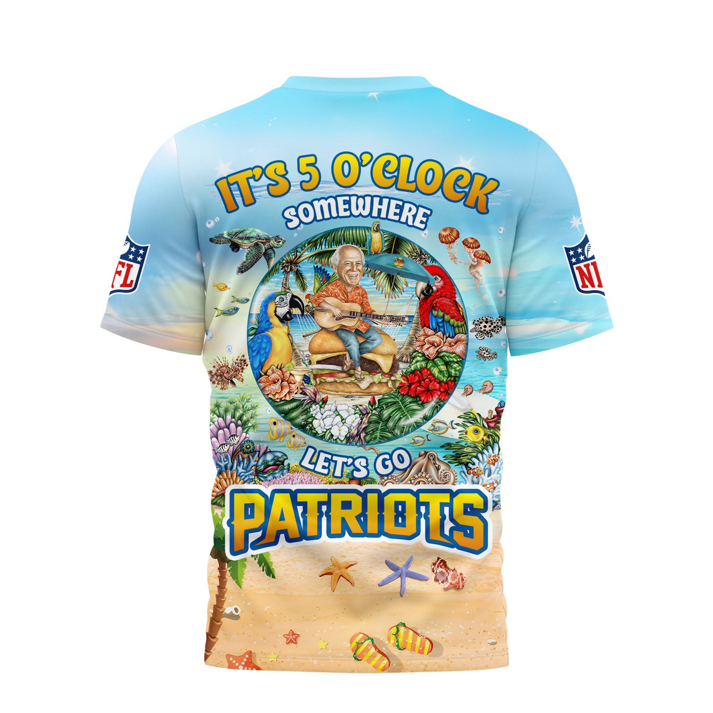 NEP Premium Jimmy Buffett Style Shirt DDT CTND