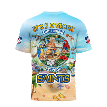 NOS Premium Jimmy Buffett Style Shirt DDT CTND