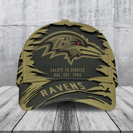 BAL x NFL 2025 Salute to Service Classic Cap DATND TANTD