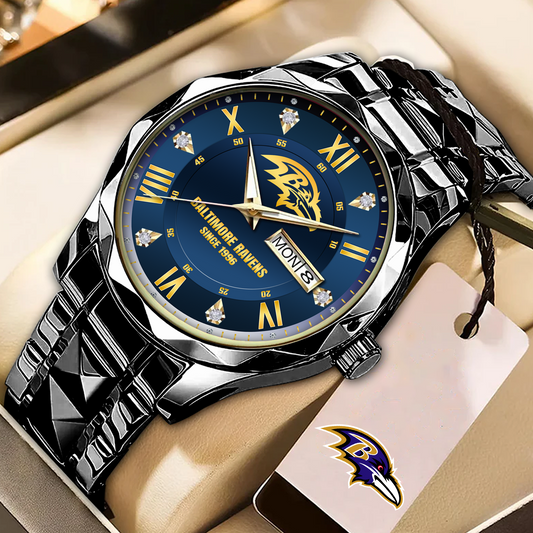 BAL x NFL Alloy Luxury Quartz Watch DATND TANTD