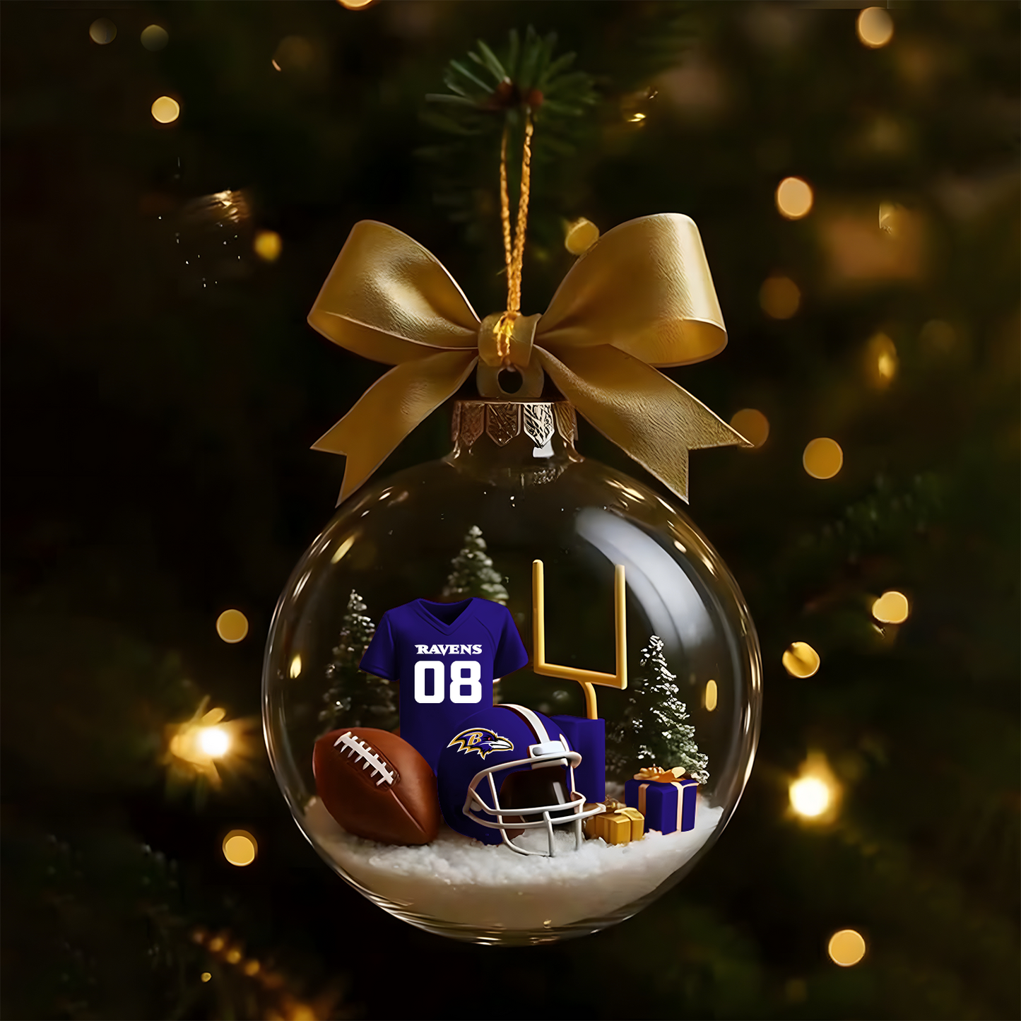 BAL x NFL Football Christmas DATND TANTD