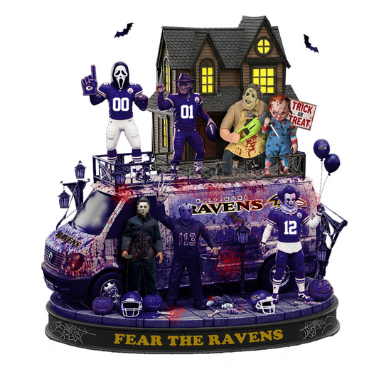 BAL x NFL Halloween Acrylic Plaque DATND TANTD