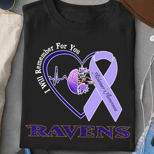 BAL x NFL I Will Remember For You T-Shirt V1 DATND TANTD
