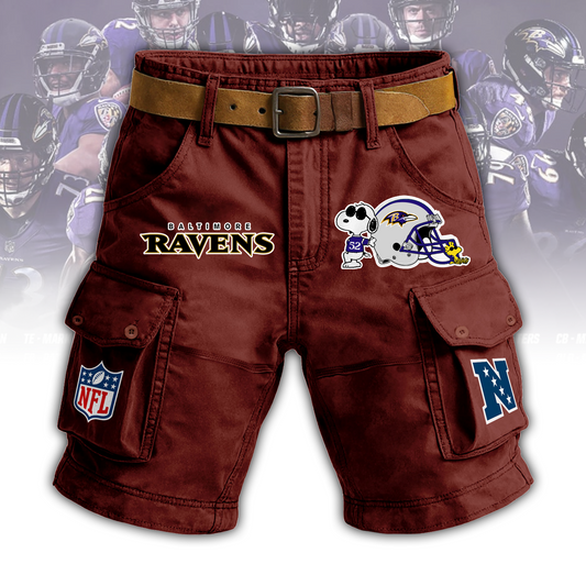 BAL x NFL Man Shorts
